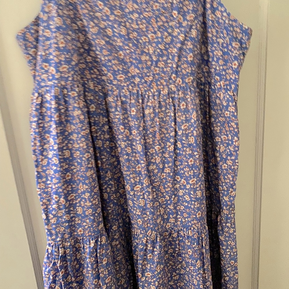 Madewell Summer Beachy Midi/Maxi Cotton Sun Dress Size M - Picture 5 of 7
